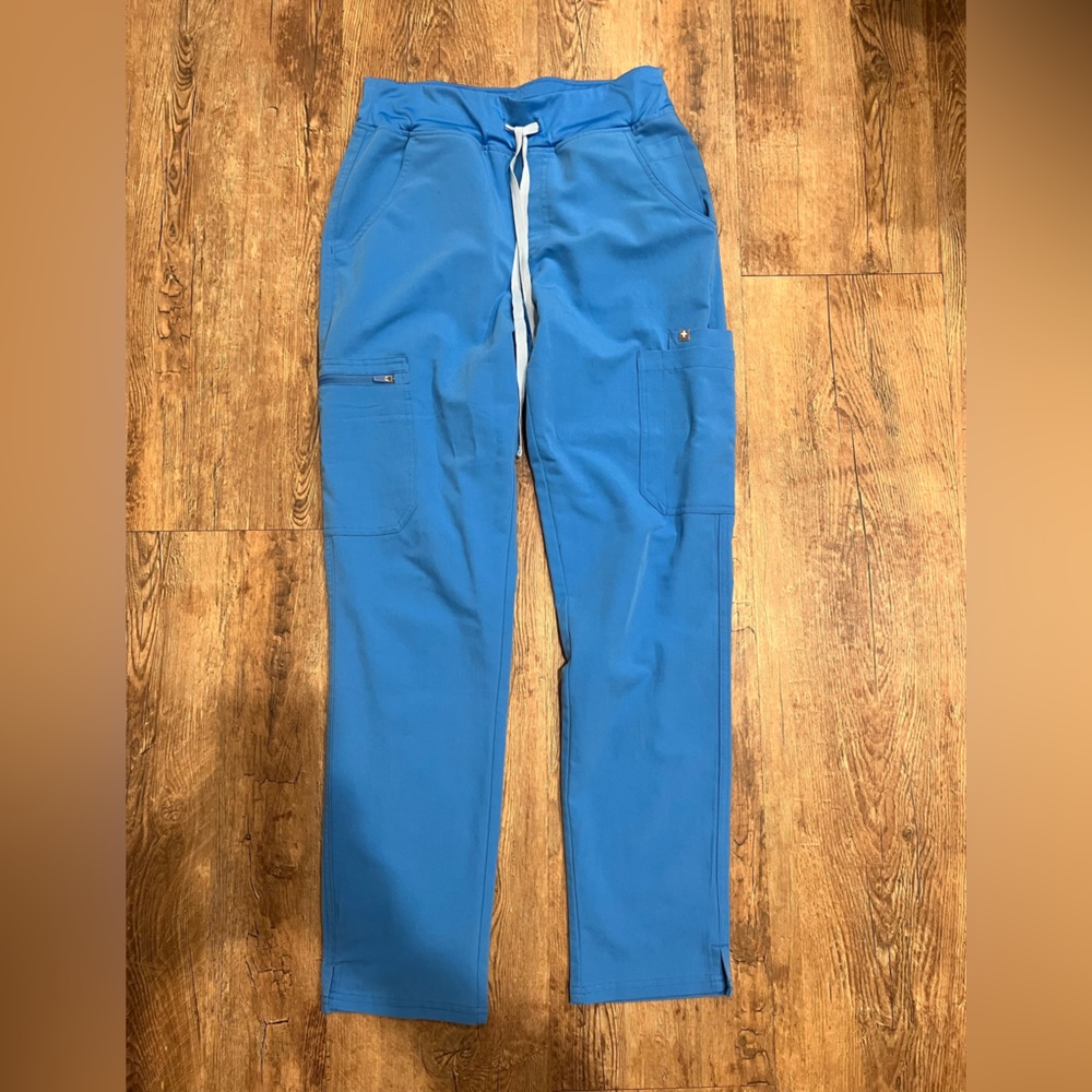 Figs High Waisted Yola Skinny Scrub Pants